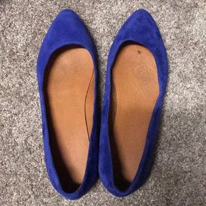 Madewell suede flats